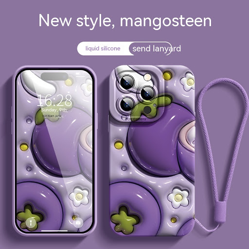 Title 1, Three-dimensional mango mobile phone case for s...