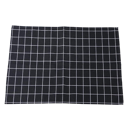 Title 5, Plaid placemat tablecloth, protect and decorate...