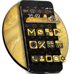 Cover Image of Скачать Golden Watch Theme 1.1.4 APK