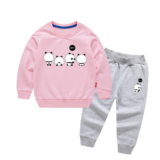 Title 17, Cotton baby two-piece set for men and women, co...
