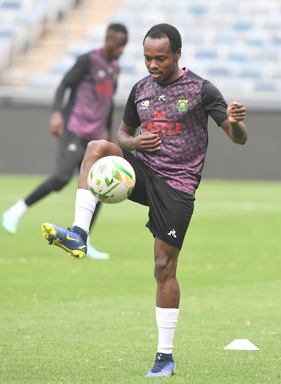 Bafana Bafana striker Percy Tau is expected to start when they host Benin in their first World Cup qualifier in Group C on Saturday