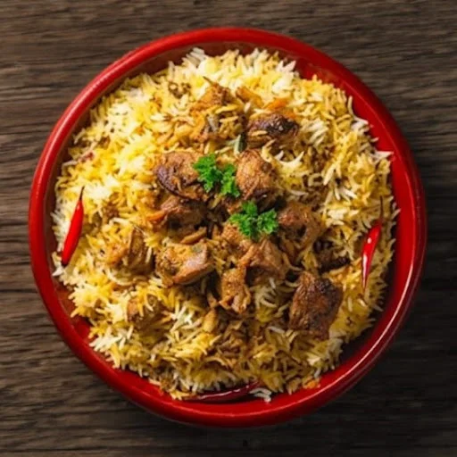 Lucknowi Soya Chaap Biryani