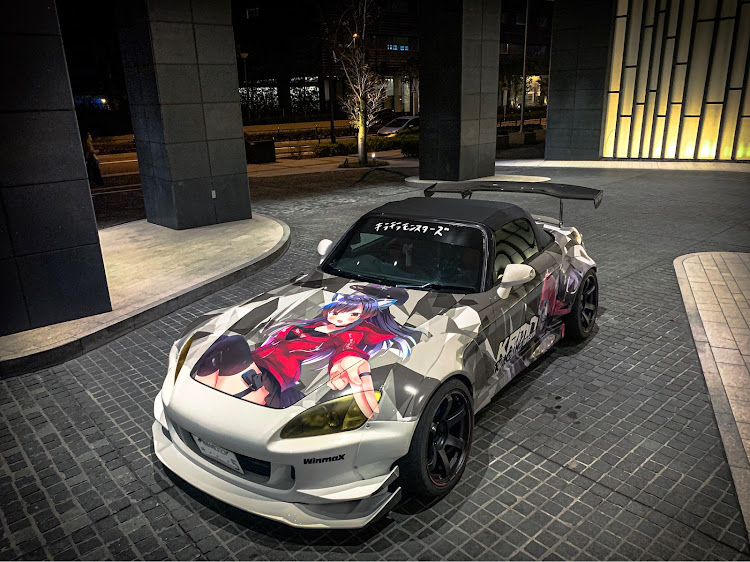 S2000のS2000・痛車・m&mに関するカスタム事例の投稿画像1枚目
