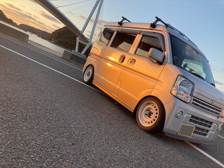 エブリイバンのスーパーラップ・team TSR・インナーガリガリレーシング・夜釣りに関するカスタム事例の投稿画像2枚目