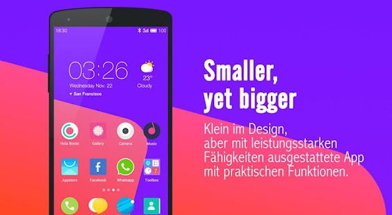 Hola Launcher-Einfache,Schnell Screenshot