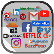 All Social Networks In One App 2018  Icon