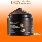 Tẩy Tế Bào Chết Body Cocoon Cà Phê Dưỡng Ẩm Trắng Da Ngăn Ngừa Lão Hóa Và Rạn Da Tẩy Da Chết Toàn Thân Mọi Loại Da Dezy