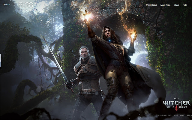 Witcher 3 Wallpapers FullHD New Tab