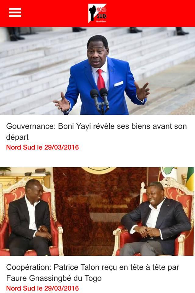 Nord Sud Quotidien Screen 2
