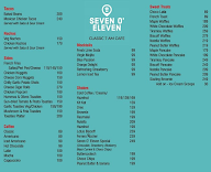Cafe Seven O' Eleven menu 6