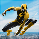 Cover Image of Download Flying Spider Rope Hero - Super Vice Town Crime 1.0.10 APK