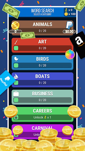 Screenshot Make Money: Word Search