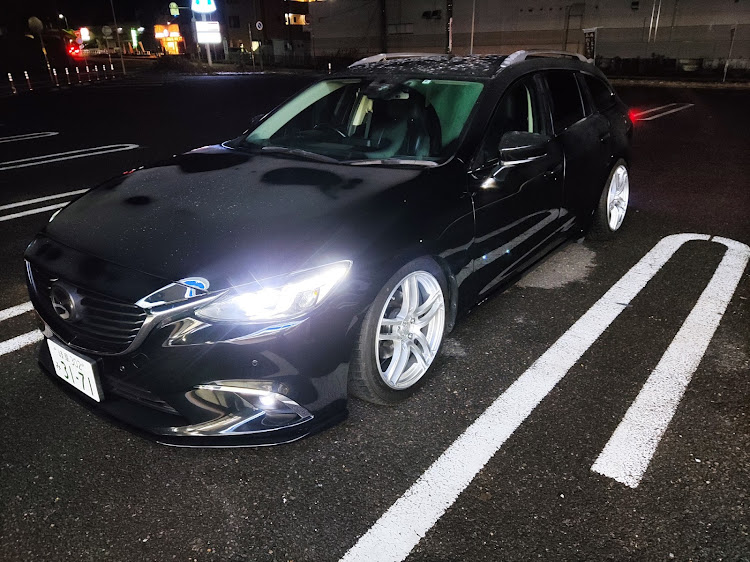 アテンザワゴンの洗車後数時間でに関するカスタム事例の投稿画像1枚目