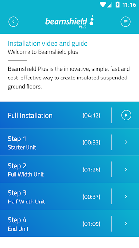 Beamshield installation guide 1.0.2.0 screenshots 2