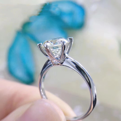 Title 1, Eight Heart Eight Arrow Zircon Moissanite Ring ...