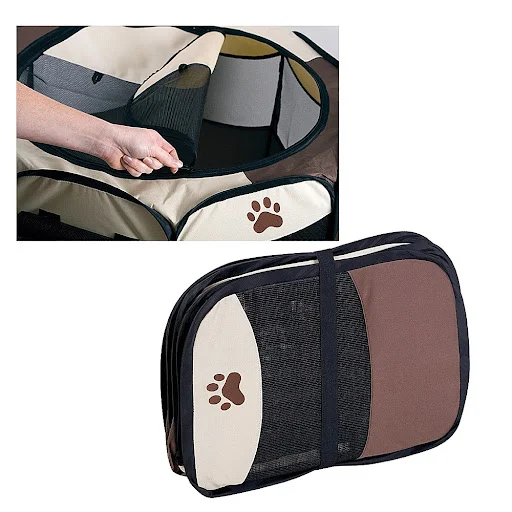 Portable Foldable Pet Tent Kennel Octagonal Fence Puppy Shelter Easy To Use Outdoor Easy Operation Cat Fences Large Dog 