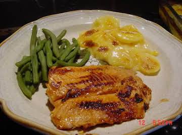 BONNIE'S STOVETOP GLAZED SALMON