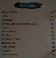 The Mug menu 8