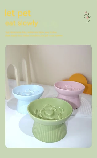 Title 9, Ciotola Ceramica per Animali Anti-soffocamento ...