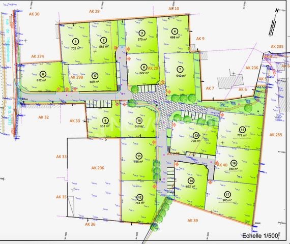 Vente terrain  522 m² à Laloubère (65310), 72 900 €