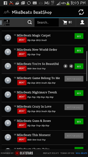 MikeBeatz Beat Shop