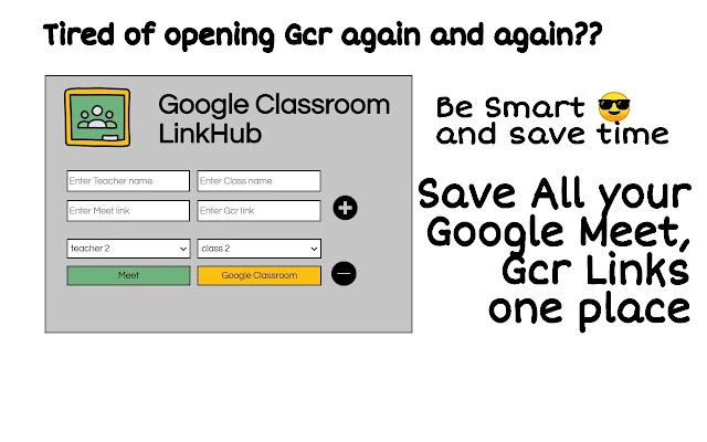 Google Classroom LinkHub