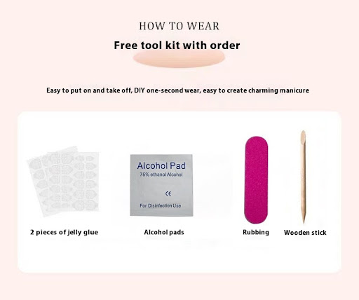 Title 2, Handmade Custom Wear Nail Phototherapy Short Na...
