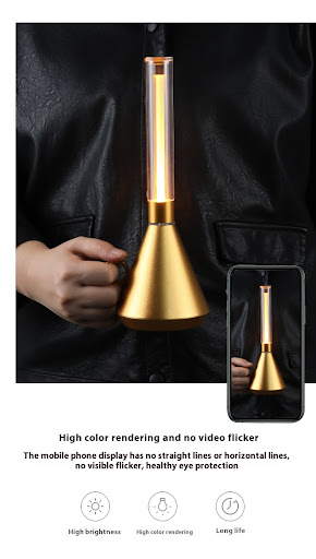 Title 2, Lampe à kérosène portable rétro rechargeable, d...