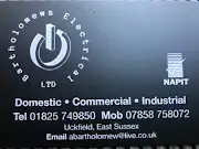 Bartholomews Electrical Ltd Logo