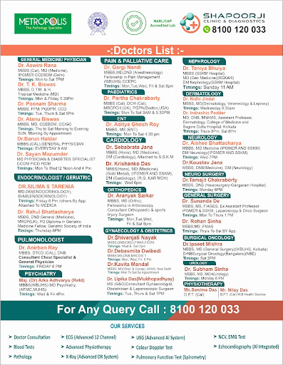 Shapoorji Clinic & Diagnostics| OPD, Blood tests, Xray, USG, Echo, Color doppler, Holter — business photo 8