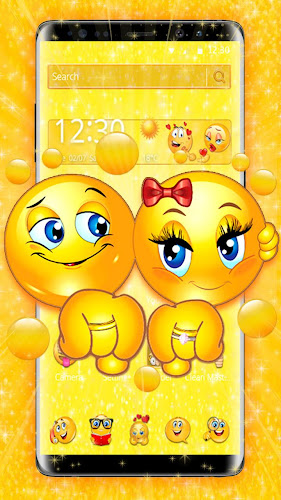 Couple Emoji Sweet Love Theme - Latest version for Android - Download APK