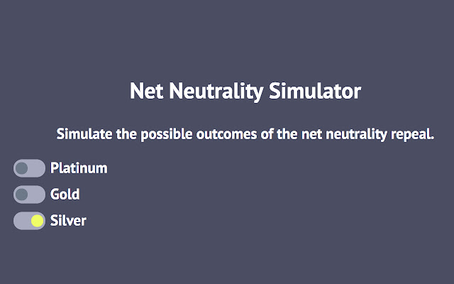 Net Neutrality Simulator