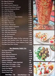 Shawarma Cafe menu 3