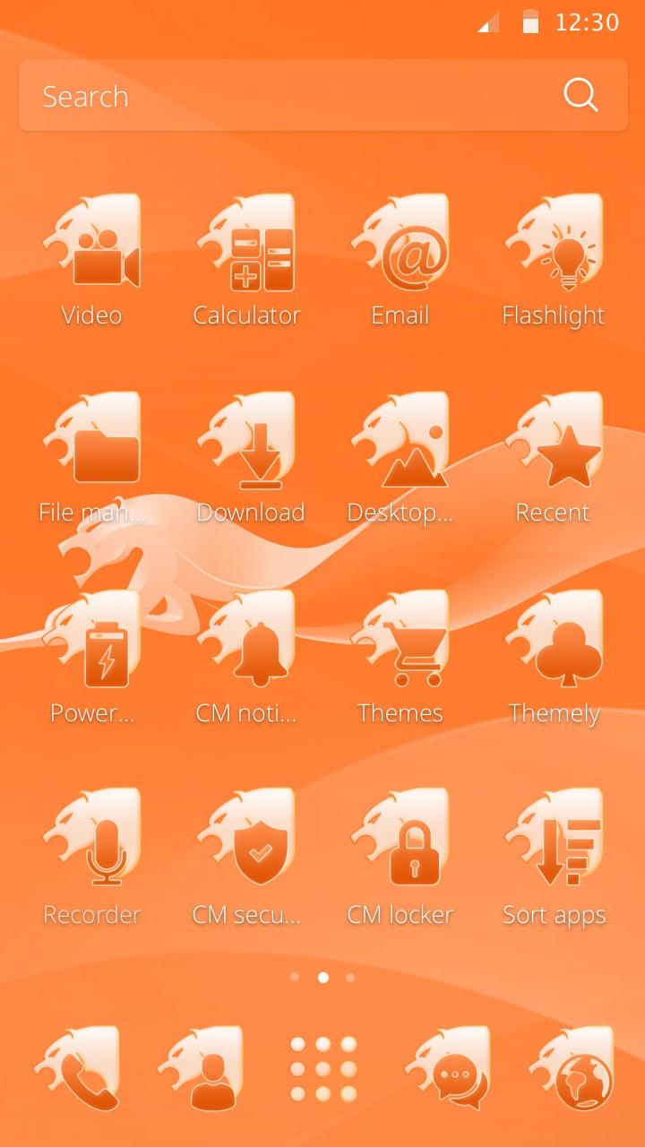 CM Secure Browser (Authorized) Screen 2