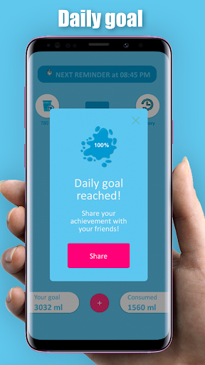 my Water Reminder  Tracker app