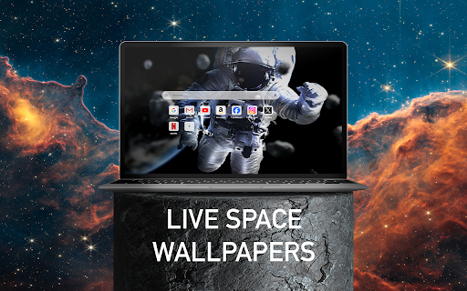 Space Start Page - Live Wallpapers