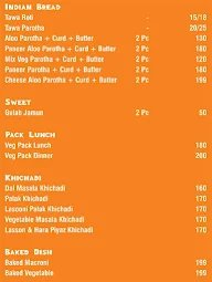 Kesar Meal Box menu 2