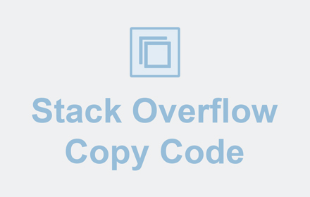 Stack Overflow Copy Code Preview image 0