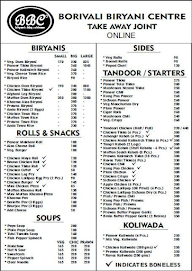 Borivali Biryani Centre menu 4