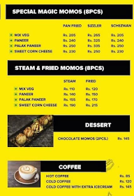 Momo Magic Cafe menu 3