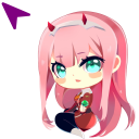 Zero Two Anime Cursor