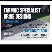 C Fitzgerald Driveways Tarmac Specialists Logo