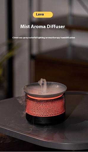 Title 1, Lava Fog Aroma Diffuser & Domestic Humidifier. ...