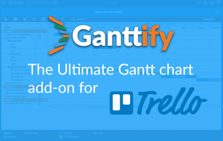 Gantt chart for Trello Preview image 0