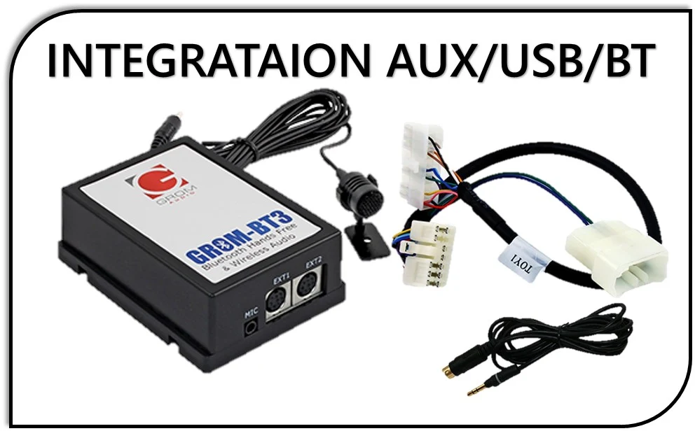  BMW X6 2008> E71/E72 Integration AUX_USB_BT