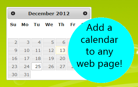 Date picker extension small promo image