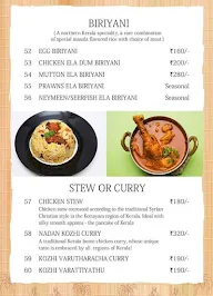 Maveli Restaurant menu 5