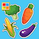 Vegetables Cards (Learn Languages) icon