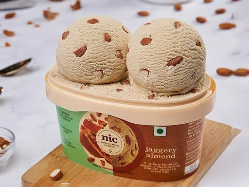 Jaggery Almond Ice Cream 500ml