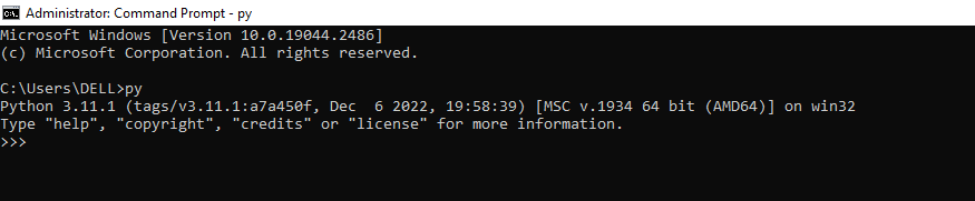 <strong>Python is not recognized as an internal or external command</strong>